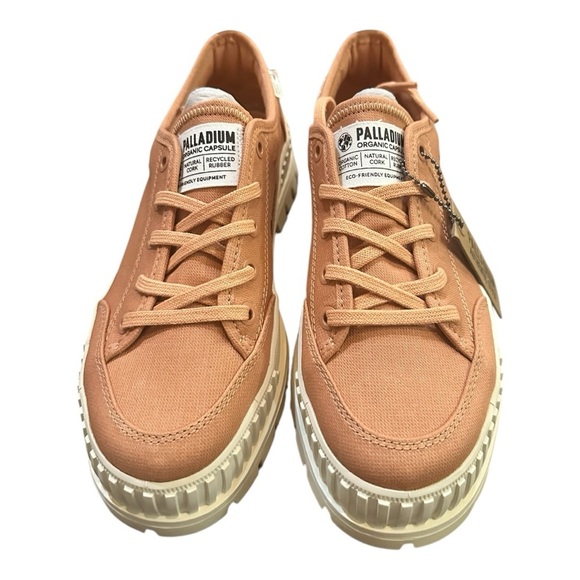 Palladium Unisex Pallashock Lo Organic 2 Sneaker - Size 7 Men / 8.5 Women - Picture 2 of 8